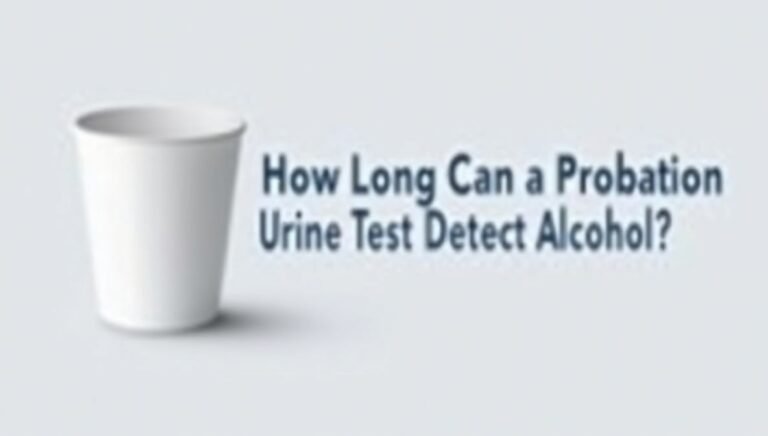 How Long Can a Probation Urine Test Detect Alcohol